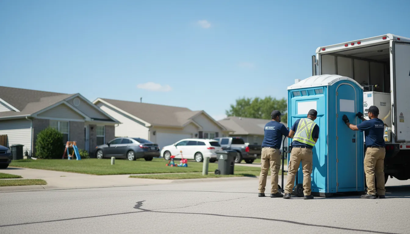 Standard Porta Potty Rentals in White Lake, SD near me